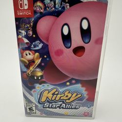Kirby Star Allies Nintendo Switch Game Complete In Case