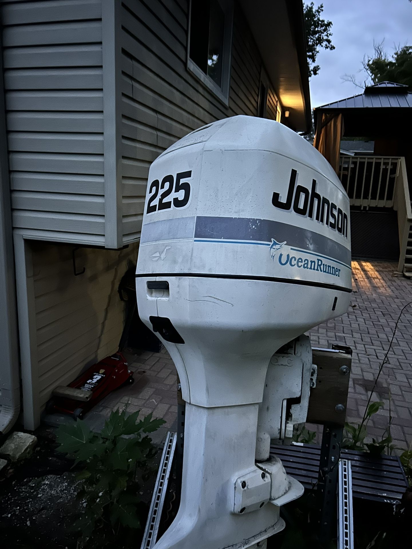 225 HP Two cycle Motor 