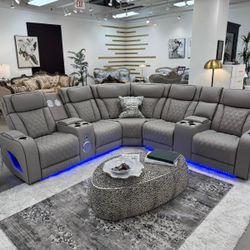 Financing 0 Down - Power recliner Sectional Available