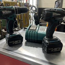 Makita Impact And Drill