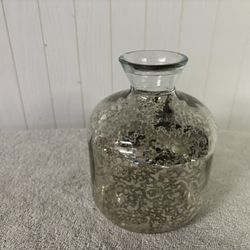 Silver Mercury Bud Vase