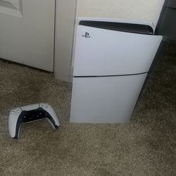 digital ps5 with controller