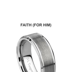 Men’s Tungsten 8mm Wedding Band