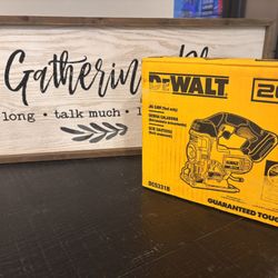 DeWalt 20V MAX Cordless Jig Saw (Tool Only)