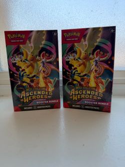 Pokemon Ascended Heroes Booster Bundle