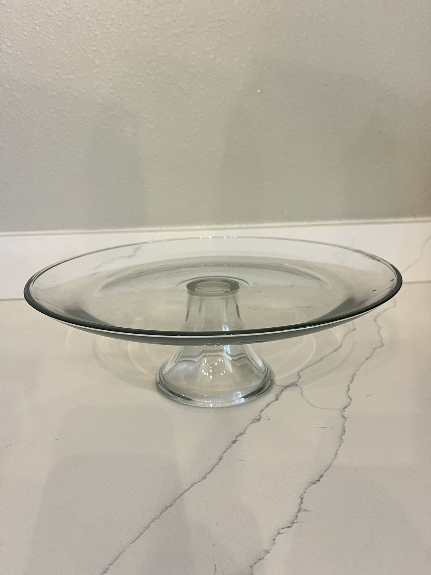 Glass Cake Stand 13 Inch