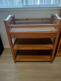 Solid Wood Changing Table