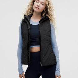 Lululemon Another Mile vest size 6 NWT in black