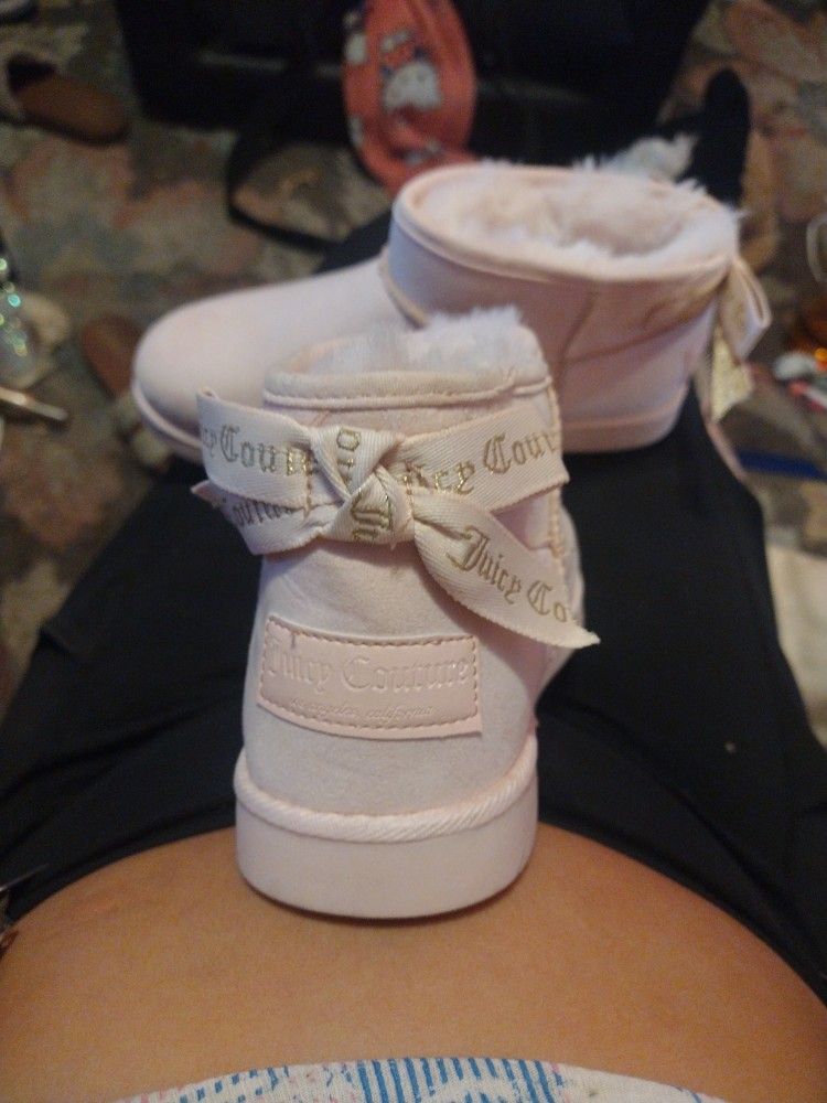 Juicy Couture Pink Winter Boots