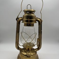 Metal Lantern. Height: 14 Inch