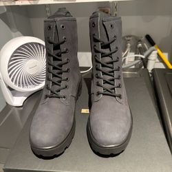 Yeezy Nubuck Boot Season 5 Graphite Black