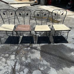 4 Bistro Chairs 