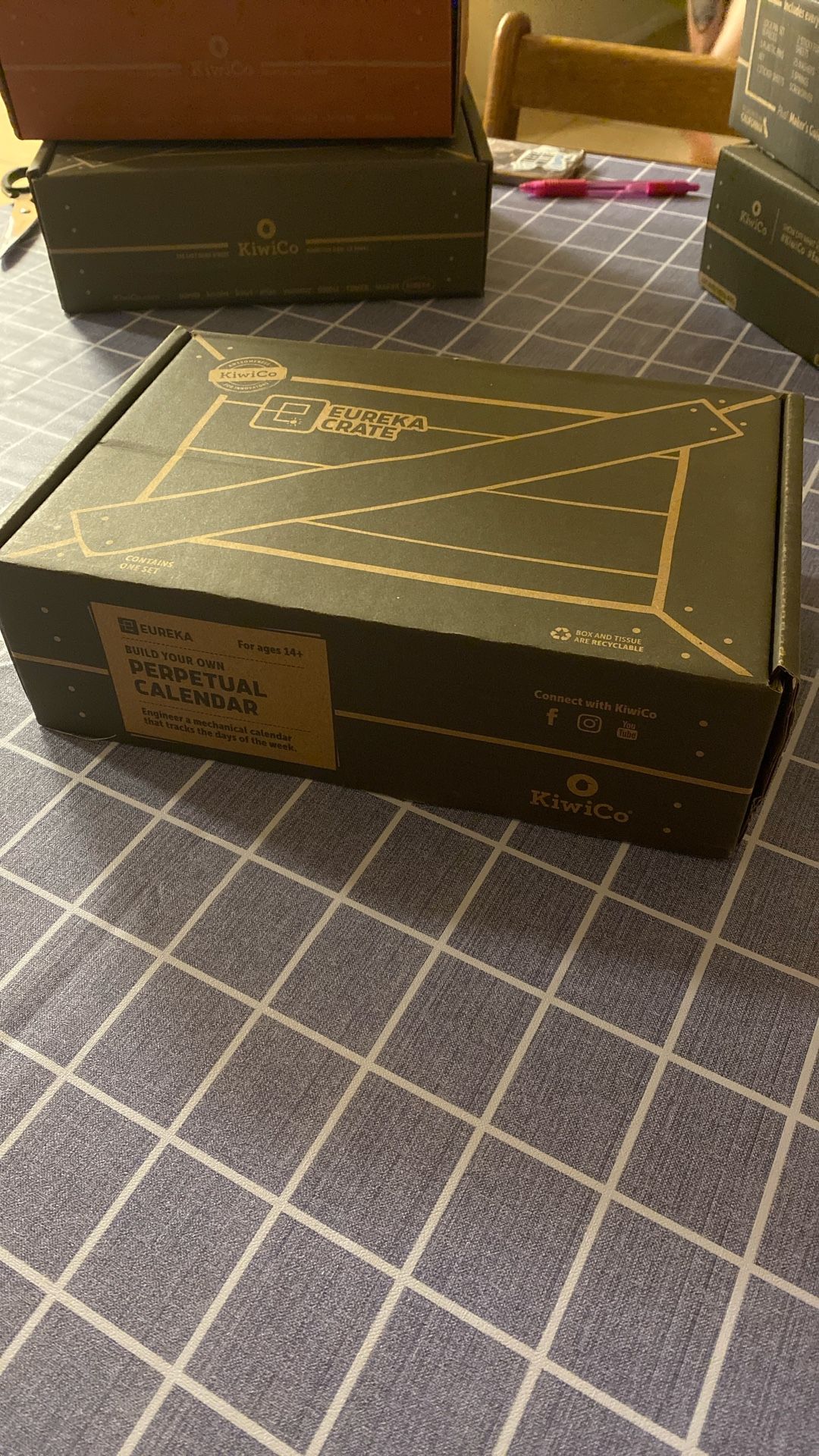 Eureka Crate Perpetual Calendar