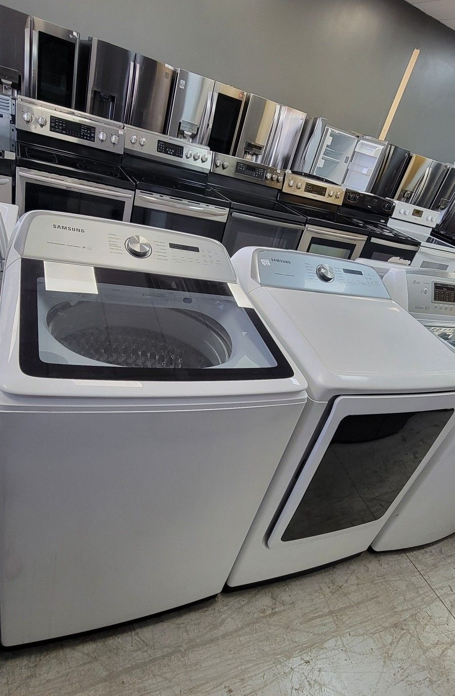 Oversized Set Top Load Electric