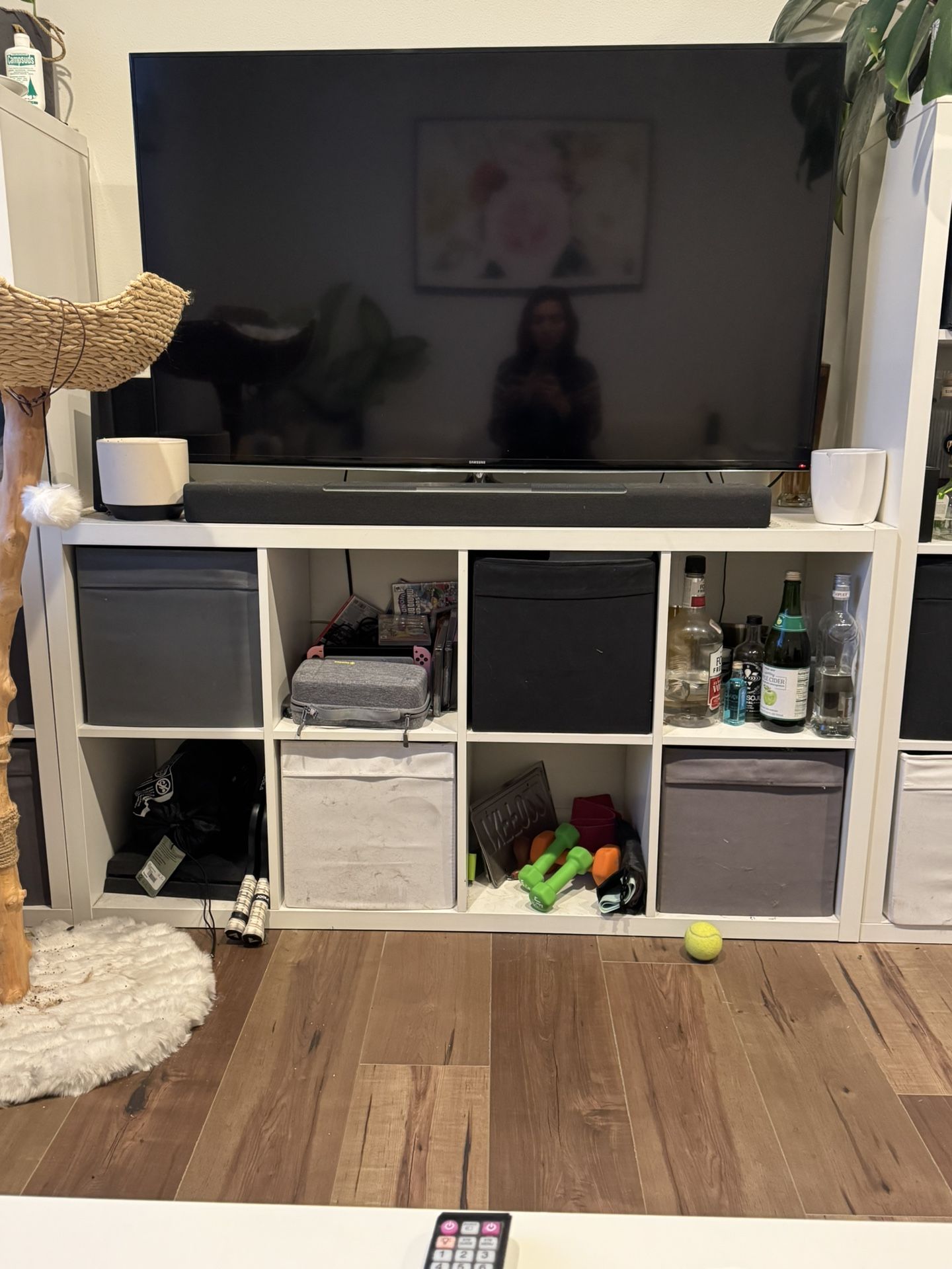 White Cubicle Shelf