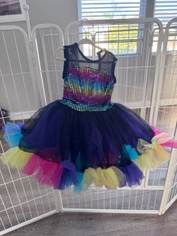Dancewear Rainbow Tutu Dance Costume – Girls