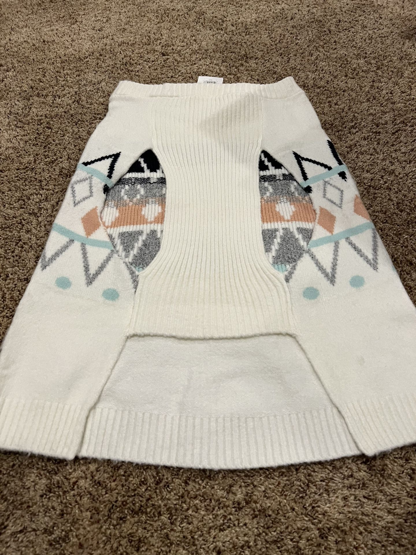 Dog WHITE PET SWEATER XXL ! Dog