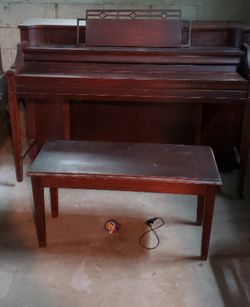 vintage kimball piano