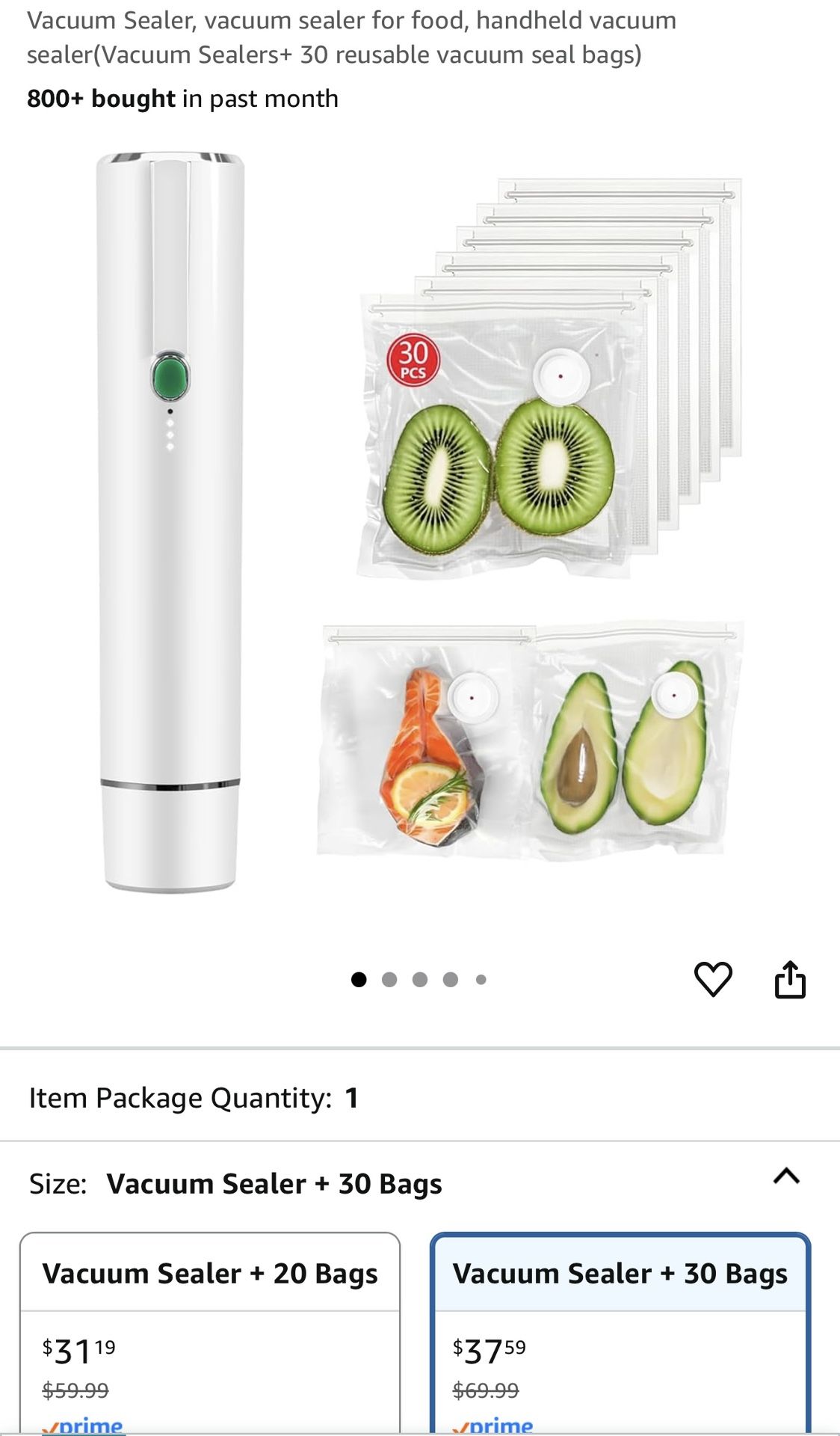 Food Vacuum Sealer