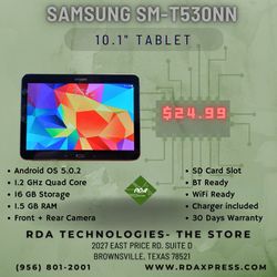 ⚠ Clearance ⚠ Samsung Galaxy Tab 4 - SM-T530NN Android 5.0.2 - 10.1", 16 GB Storage, 1.5 GB RAM.


