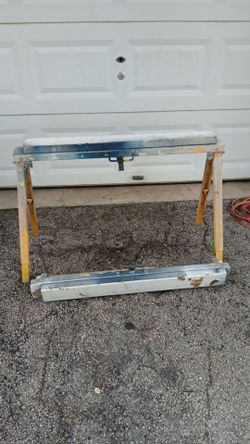 Steel Folding Sawhorse (Pair)