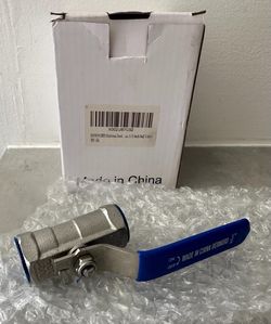 Dernord half inch stainless steel ball valve