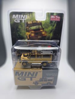 Mini Gt Land Rover Defender 1989 Camel Trophy Amazon Team Japan