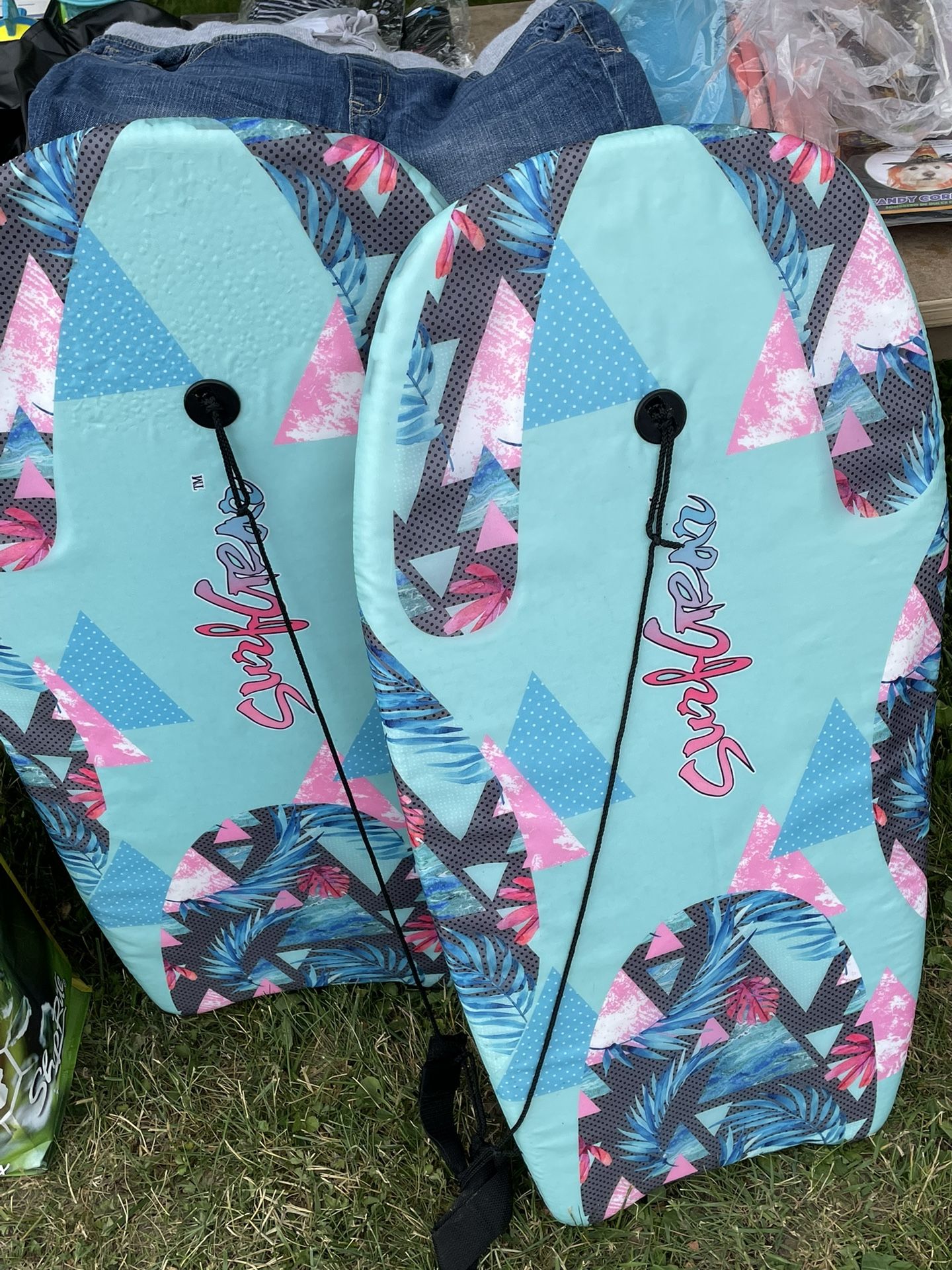 Boogie Boards With Wrist Straps