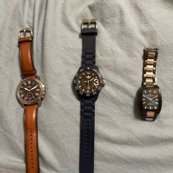 Fossil Watches & Charles Raymond(free)