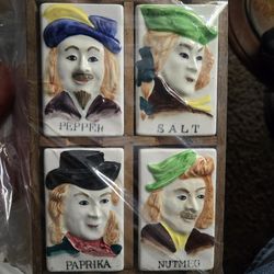 Vintage - Salt n Pepper sets and spice racks