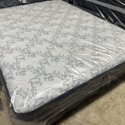 Queen Size Bed (mattress & box spring) 