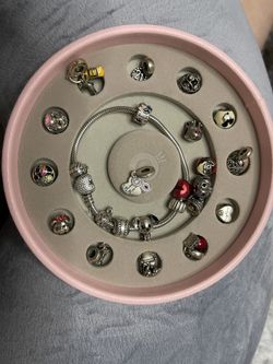 Pandora Bracelet With Charms 