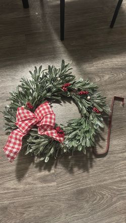 Christmas door decor