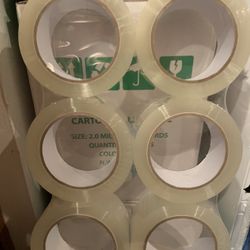 2in Clear Tape 36 Rolls