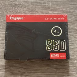 KingSpec 4TB 2.5 SSD