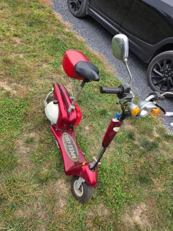 Gas scooter