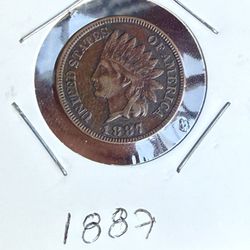 1887 Indian Head Cent