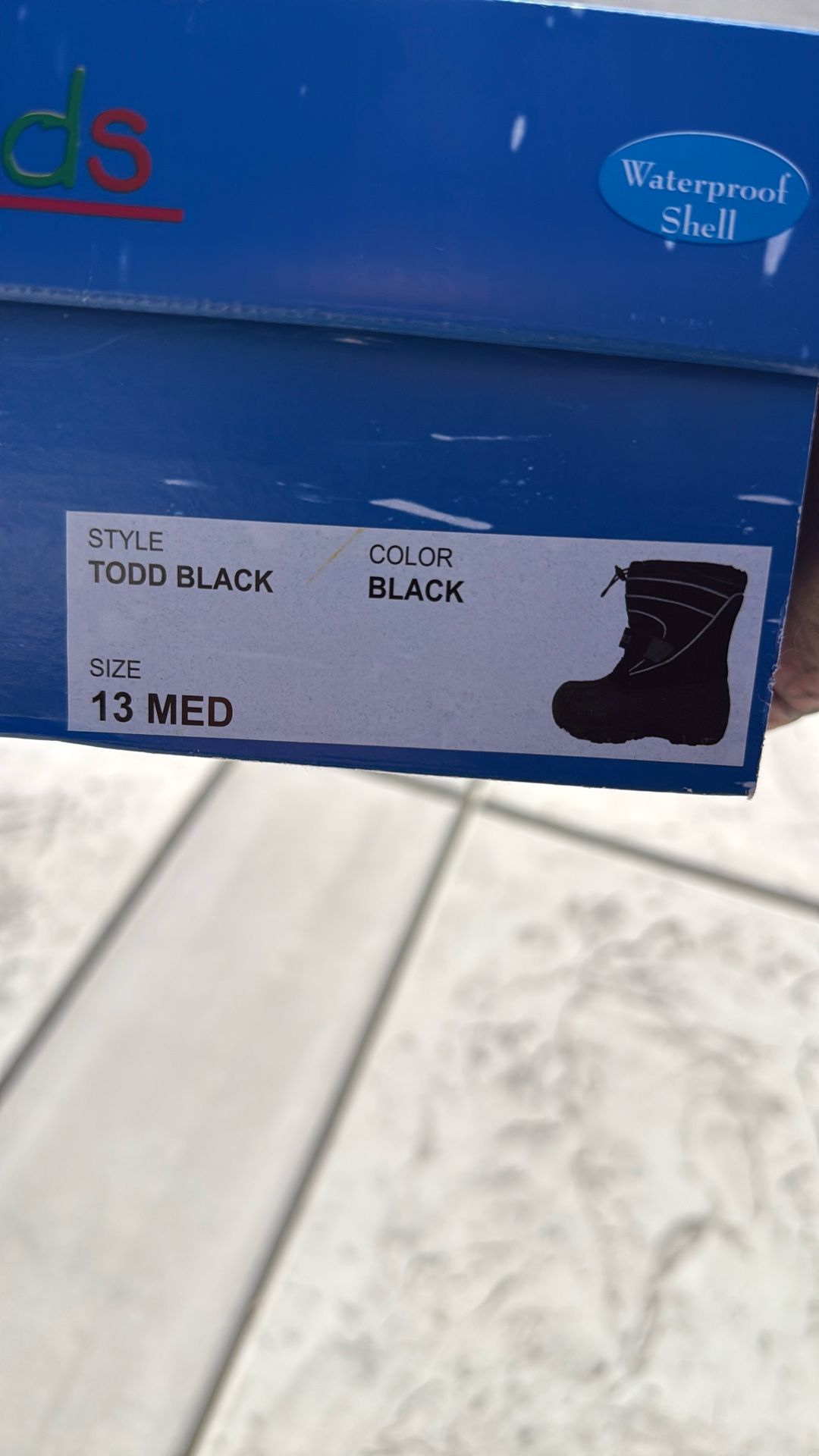 Brand New Totes Winter Snow Boots Size 13