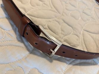Allen Edmonds Brown Leather Belt