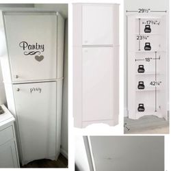 Corner Pantry Cabinet 2-Door