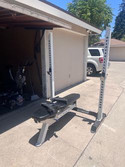 Olympic bench press for weights