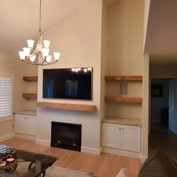 Mantles and Floating Shelves 