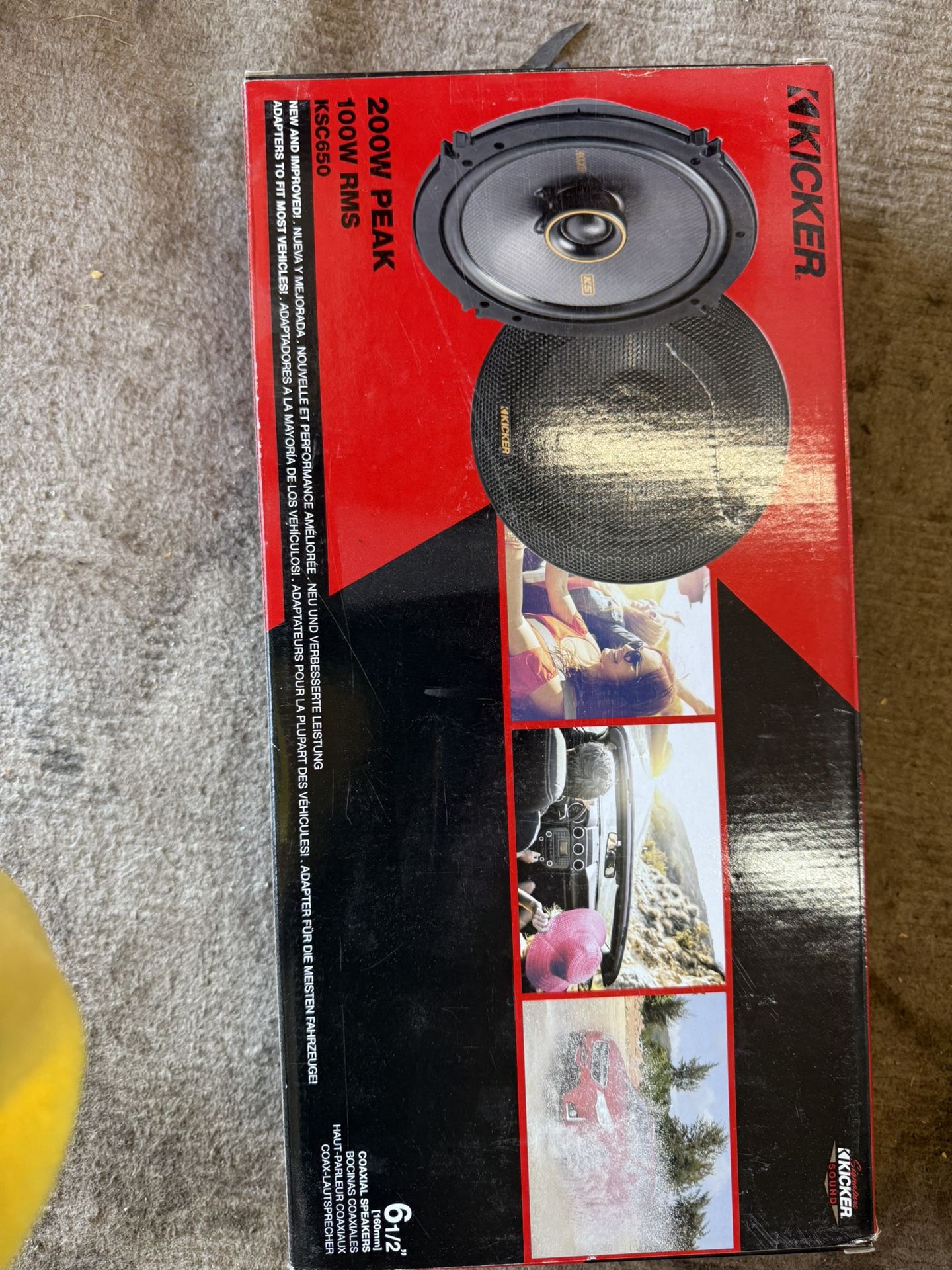 Kicker 6.5 Speakers