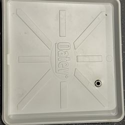 New- Oatey-Washing-Machine-Drain-Pan-White- $15