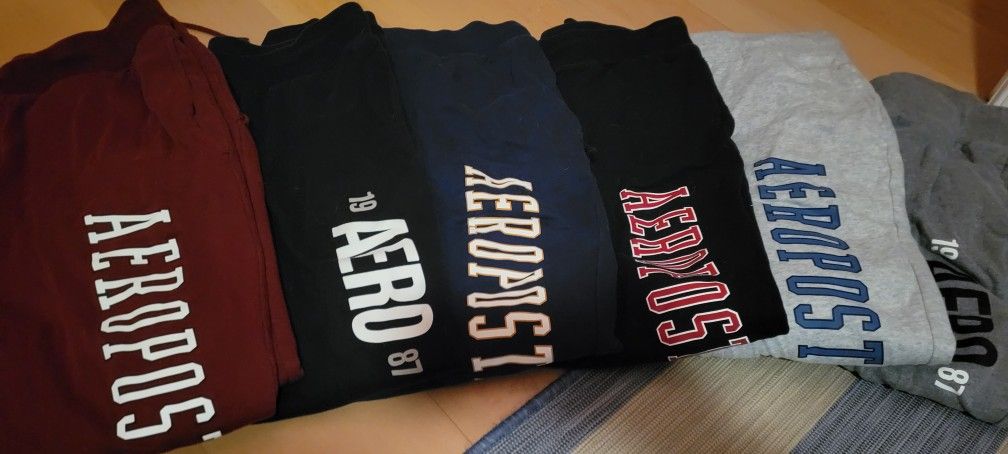 6 Sweatpants Aeropostale Size Medium