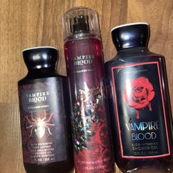 Bbw Vampire Blood Bodycare Set 