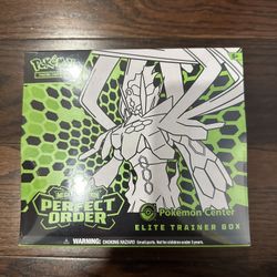 Perfect Order Pokemon Center