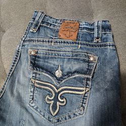 Rock Revival Men Jean Shorts