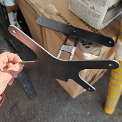 Mercedes EQS SUV license plate bracket