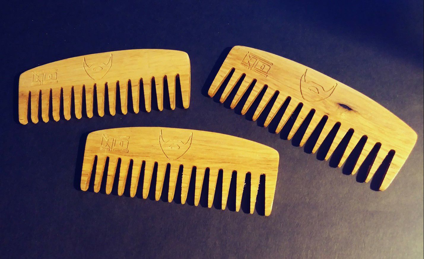 High Quality Real Wood Beard Combs